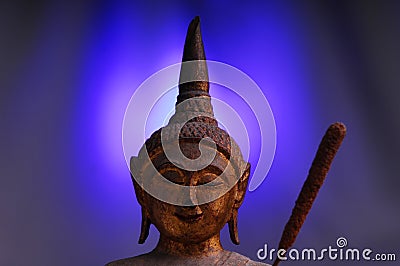 A budha statue Stock Photo