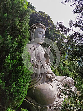 Budha Statue at Chin Swee Temple Editorial Stock Photo