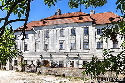 Budisov castle, Vysocina district, Czech republic, Europe Stock Photo