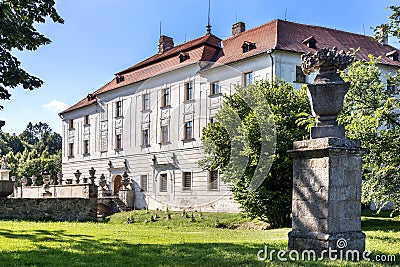 Budisov castle, Vysocina district, Czech republic, Europe Stock Photo