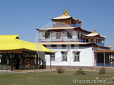 Budiysky temple. Ulan-Ude. Buryatia. Stock Photo