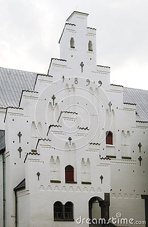 Budolfi church in Aalborg Stock Photo