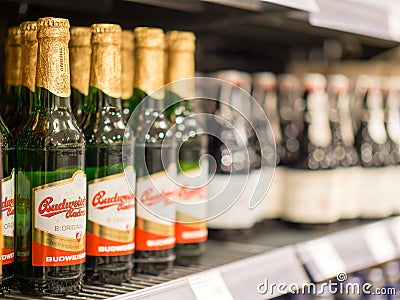 Budweiser Editorial Stock Photo