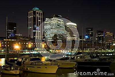 Buenos Aires cityscape - Puerto Madero Stock Photo