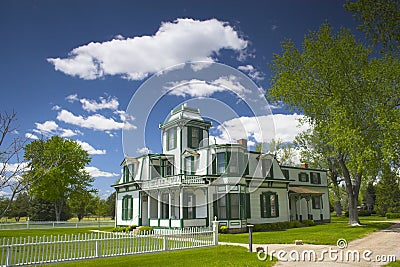 Buffalo Bill Mansion Stock Photo