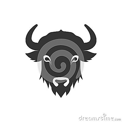 Buffalo icon Vector Illustration