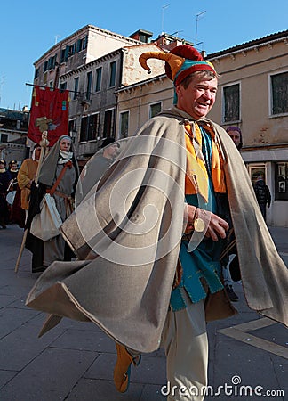 The Buffoon Editorial Stock Photo