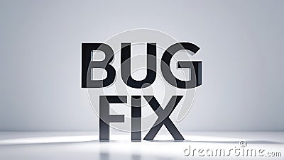 Bug fix guidance for software developers addressing common issues effectively Stock Photo