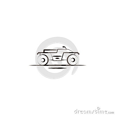 buggies desert car icon. Element of desert icon for mobile concept and web apps. Hand draw buggies desert car icon can be used for Stock Photo