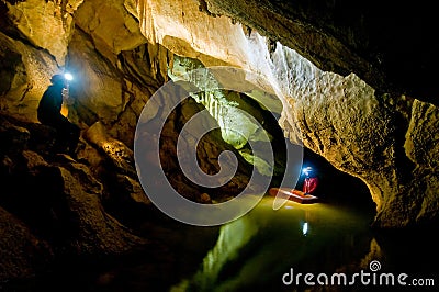 Buhui Cave Stock Photo