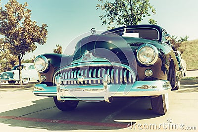 1947 Buick Super Sedanette classic car Editorial Stock Photo