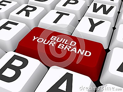 Build your brand Stock Photo