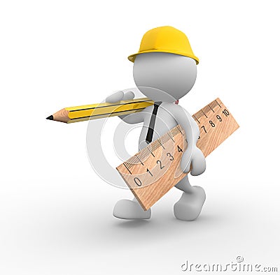 Builder Stock Photo