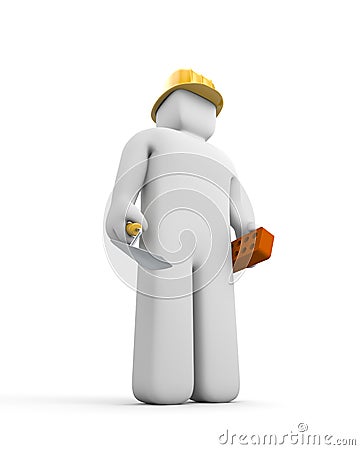 Builder Stock Photo