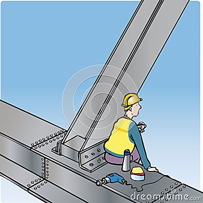 Builder Vector Illustration