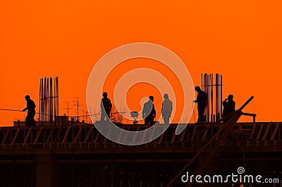 Builders Stock Photo