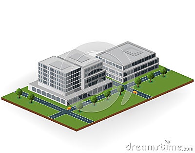 Building Vector Illustration