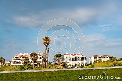 building architecture in miami. building architecture landscape. building architecture Stock Photo