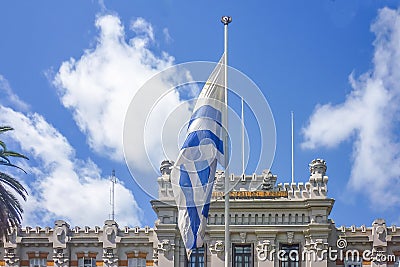Building Army General Command of Uruguay Editorial Stock Photo