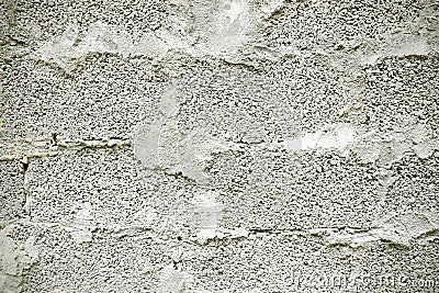 Building block layer texture. Unfinished wall background. Stock Photo