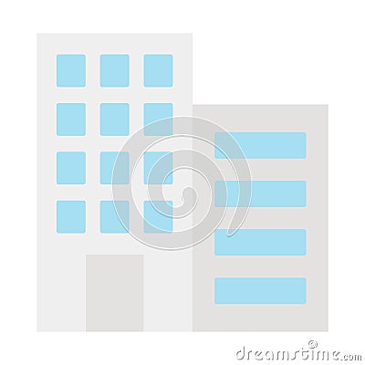 Building, city building Vector icon which can easily modify Vector Illustration
