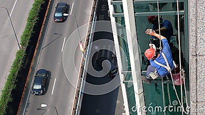 Building Cleaning Stock Photo