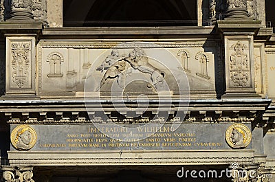 Building of Cologne City Hall Kolner Rathaus, Germany Stock Photo