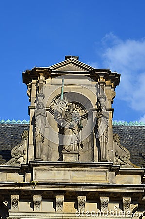 Building of Cologne City Hall Kolner Rathaus, Germany Stock Photo