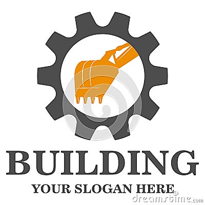 Building construction logo Vector Illustration