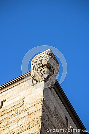 Building Corner Head Stock Photo