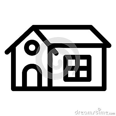 Building, cottage Isolated Vector Icon which can be easily modified or edited Vector Illustration