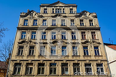 Building facade design Stock Photo