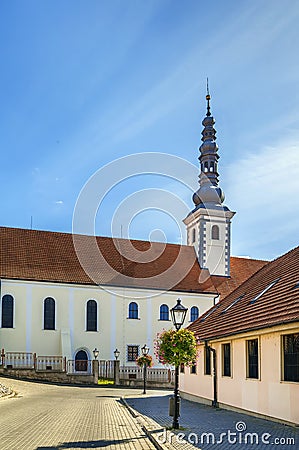 Former Monastery of the Poor Clares, Trnava, Slovakia Stock Photo