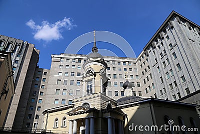 The building of the FSB of Russia. Lubyanka Square. Moscow, Russia Stock Photo