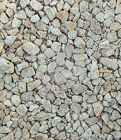 Building gravel stones as an abstract background Stock Photo
