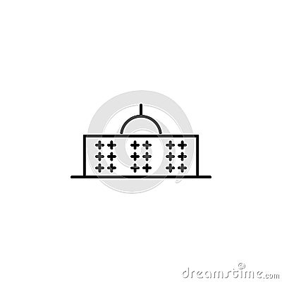 Building icon. Element of building for mobile concept and web apps iicon. Thin line icon for website design and development, app d Stock Photo