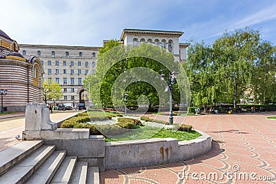 Building of Italian Chamber of Commerce in Sofia,Bulgaria Editorial Stock Photo