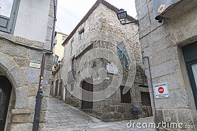 Holy Inquisition building in Ribadavia, Galicia, Spain Editorial Stock Photo