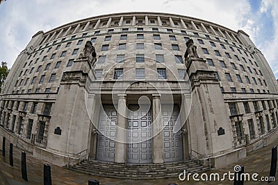 London architecture parliament Stock Photo