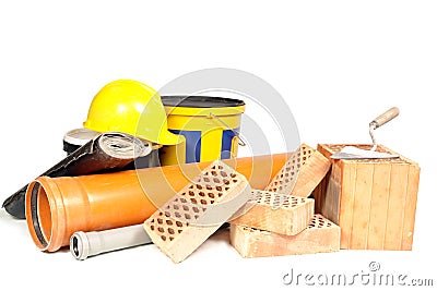 Building materials Stock Photo