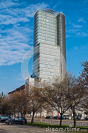 Building National Bank Editorial Stock Photo