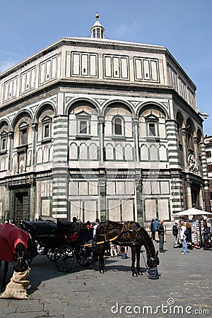 Building near the cathedral Editorial Stock Photo