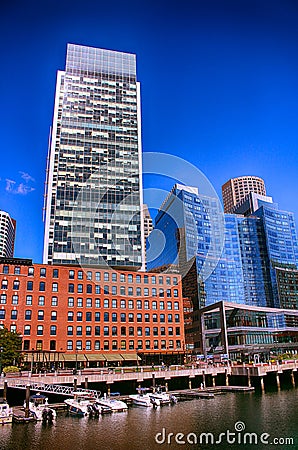 Building reflection Editorial Stock Photo