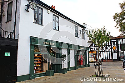 Building of a shop called the White Stuff in Kingston upon Thames Surrey. Editorial Stock Photo