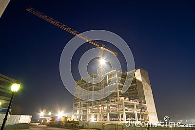 Building under construction Stock Photo