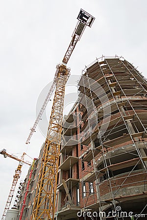 Building under construction Stock Photo