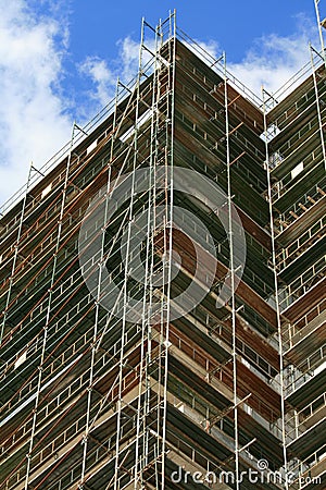 Building under construction Stock Photo