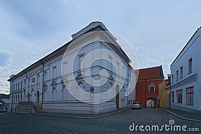 Municipal Theater in PelhÅ™imov, Czech republic Stock Photo