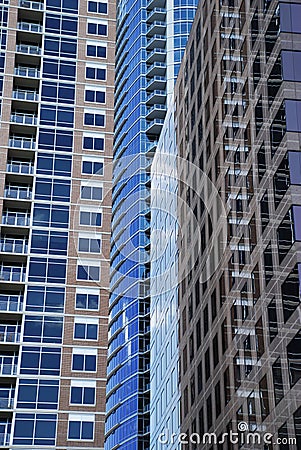 Buildings in Austin, Texas Stock Photo