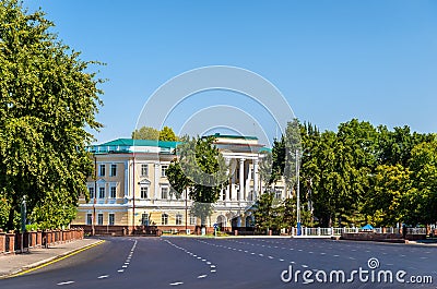 Buildings in the centre of Tashkent, Uzbekistan Stock Photo